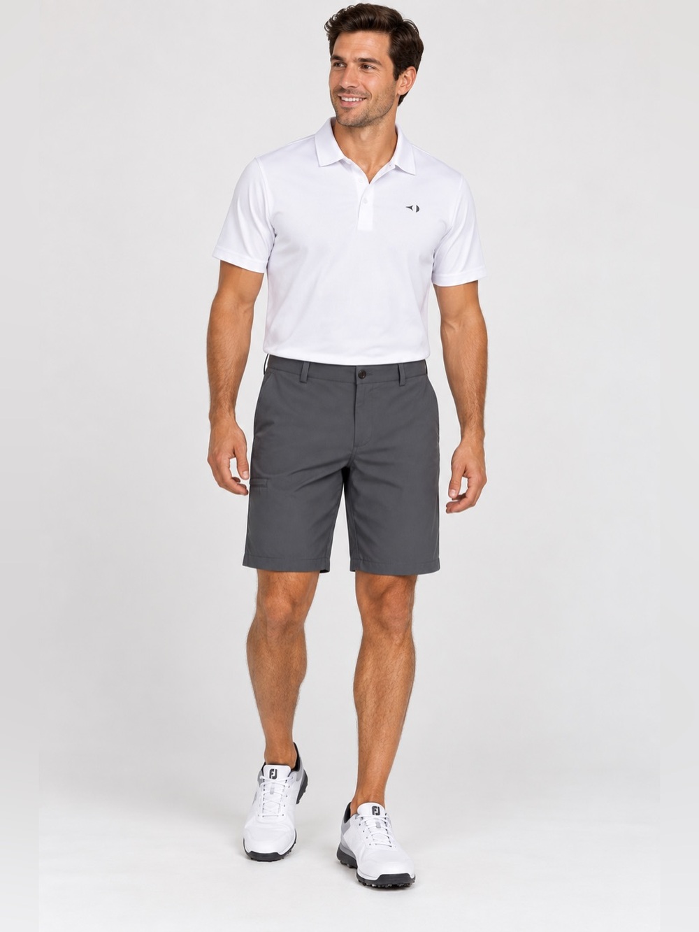 Grand Slam Performance Men’s Golf Shorts Charcoal Gray Size 40